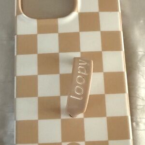 Loopy Case for iPhone 12 Pro / 13 Pro — Checker Print — Great Condition (Left)